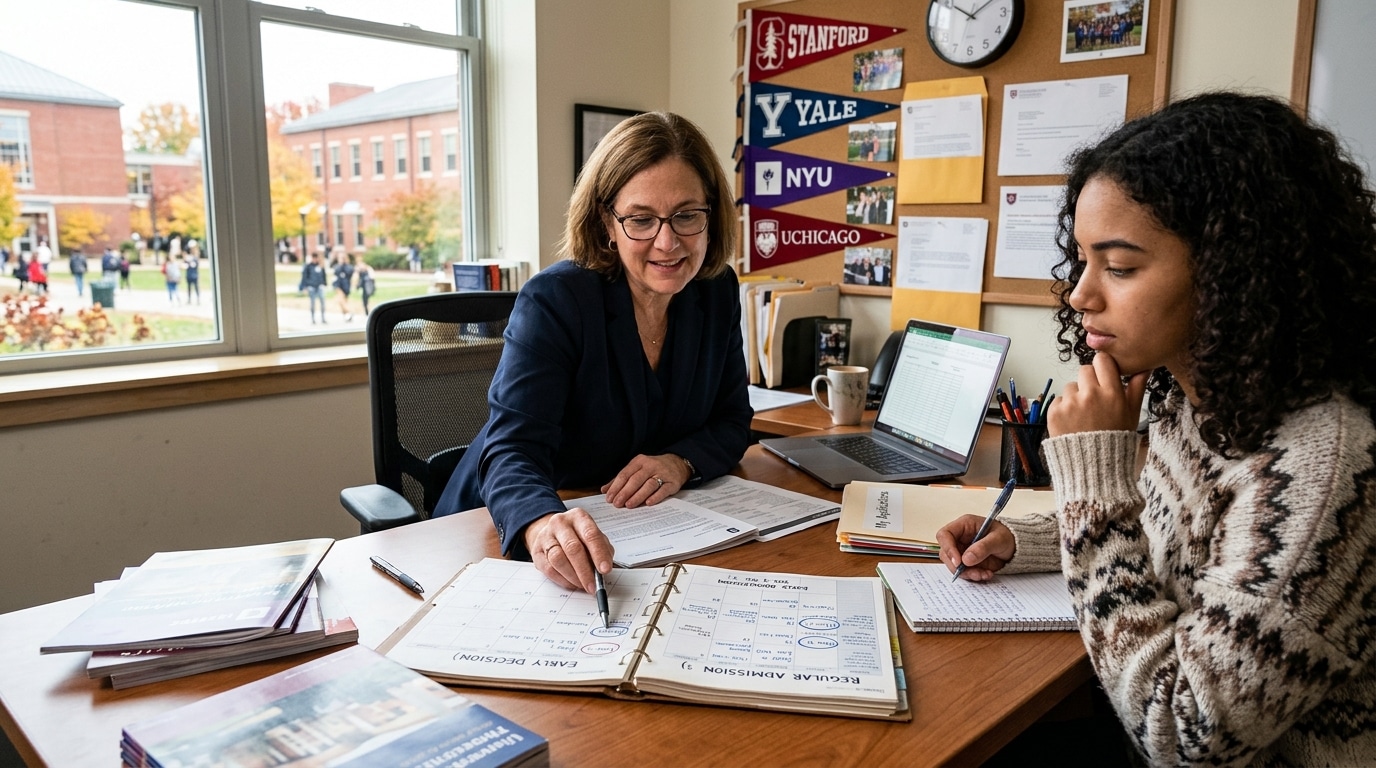 Early Decision and Regular Admission Timelines